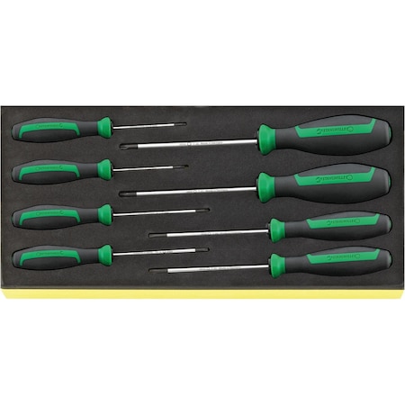 Stahlwille Tools DRALL+ set of screwdrivers i.TCS inlay No.TCS 4650 1/3-tray8-pcs. 96838767